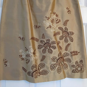 Ann Taylor Silk Skirt with